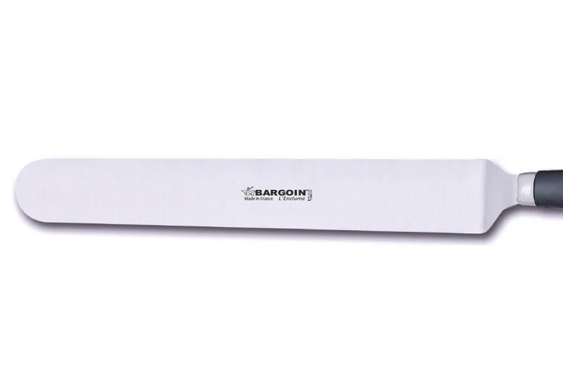 Spatule coudée professionnelle Bargoin 247-34F inox 34cm
