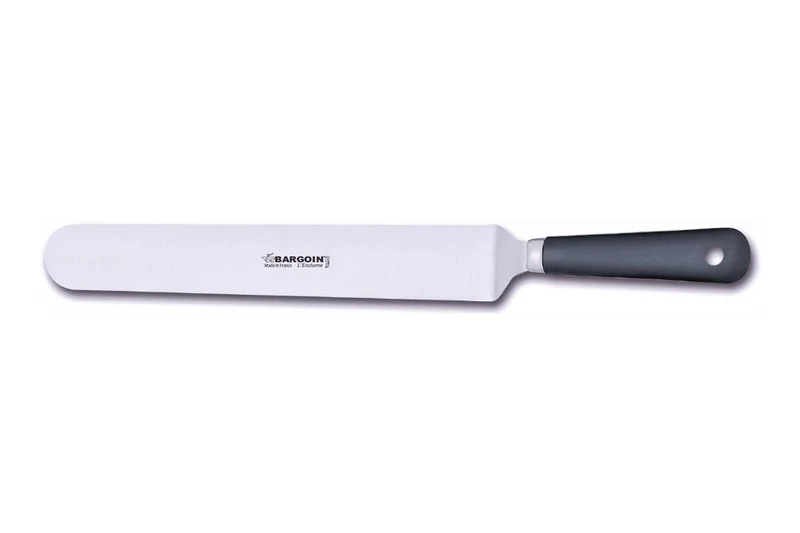 Spatule coudée professionnelle Bargoin 247-29F inox 29cm