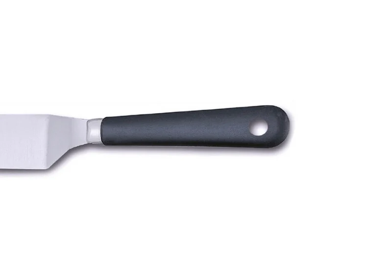 Spatule coudée professionnelle Bargoin 247-20F inox 20cm