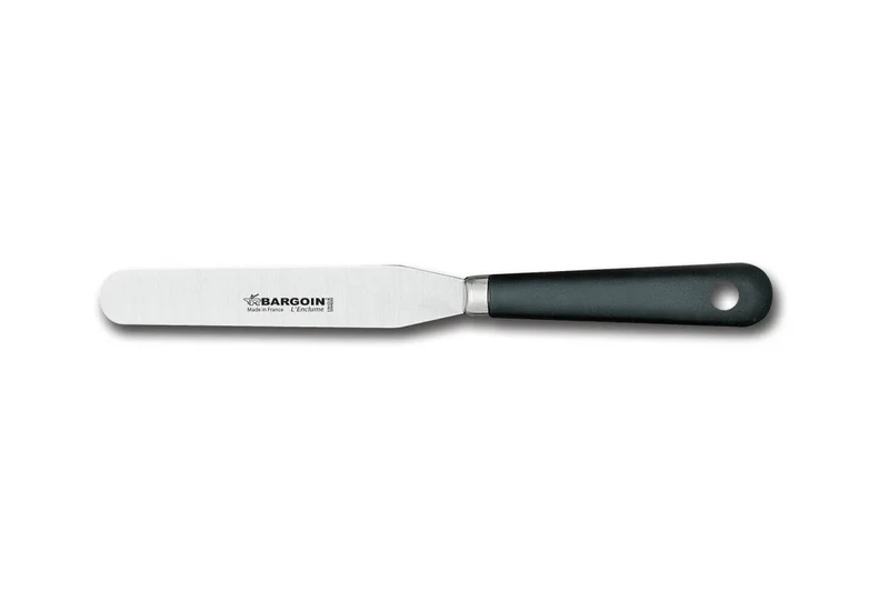 Spatule de pâtissier professionnelle Bargoin 248-14F inox 14cm