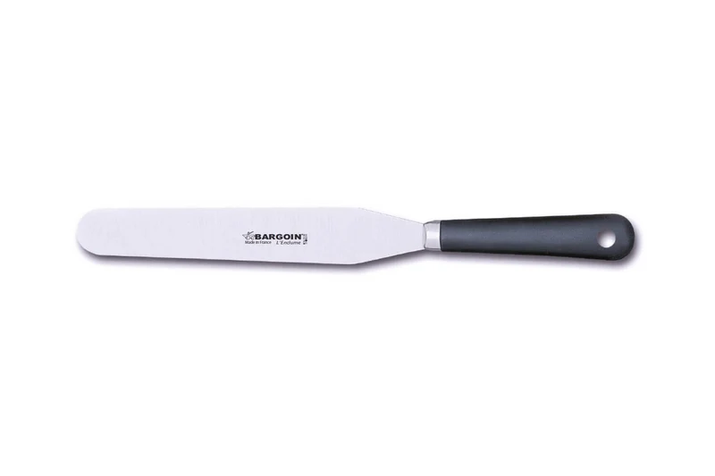 Spatule de pâtissier professionnelle Bargoin 248-23F inox 23cm