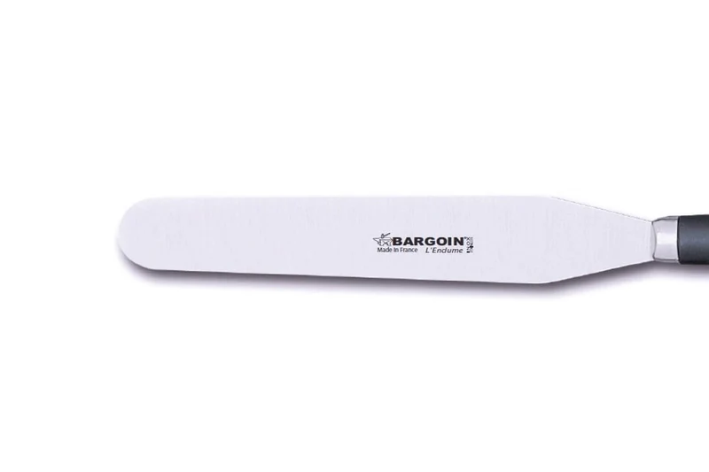Spatule de pâtissier professionnelle Bargoin 248-23F inox 23cm