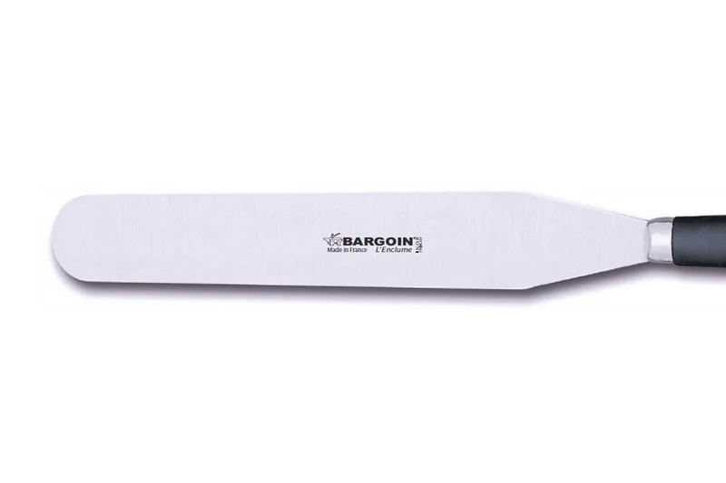 Spatule de pâtissier professionnelle Bargoin 248-26F inox 26cm
