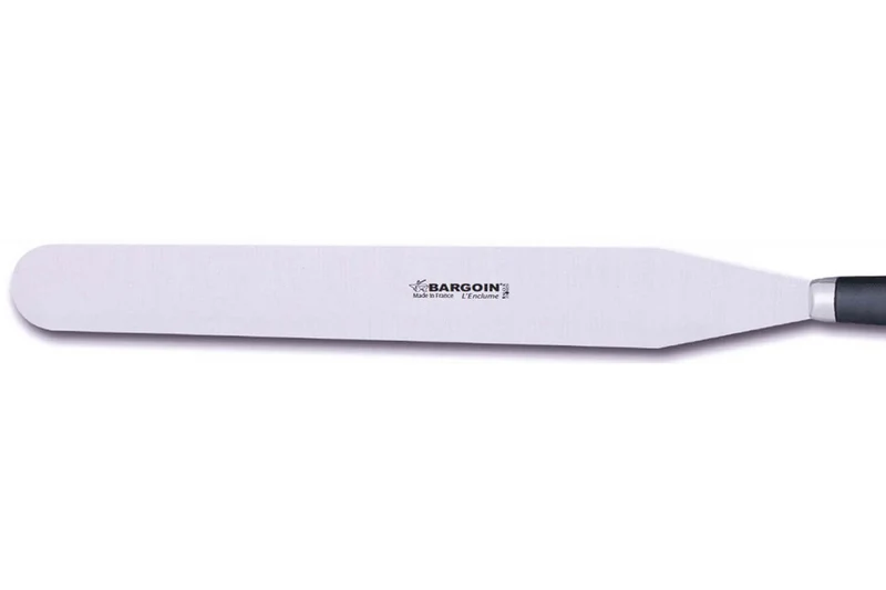 Spatule de pâtissier professionnelle Bargoin 248-40F inox 40cm