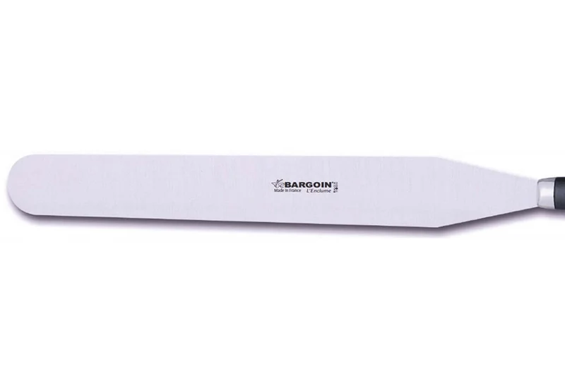Spatule de pâtissier professionnelle Bargoin 248-35F inox 35cm