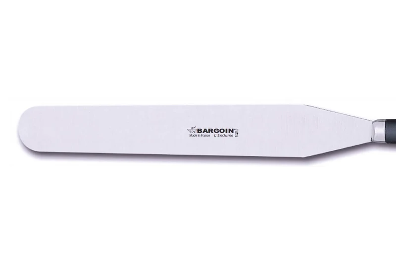 Spatule de pâtissier professionnelle Bargoin 248-30F inox 30cm