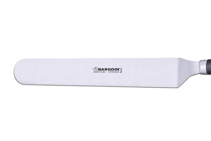 Spatule coudée professionnelle Bargoin 247-24F inox 24cm