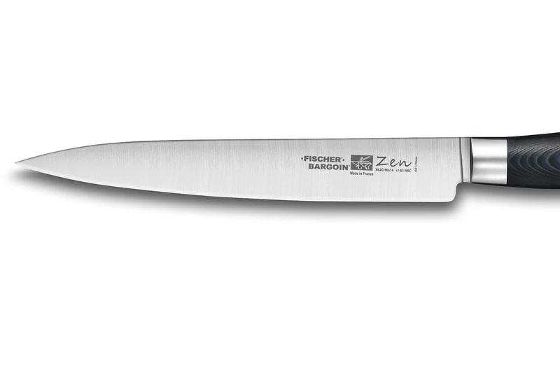 Couteau filet de sole 19cm professionnel Fischer ZEN extrême dureté
