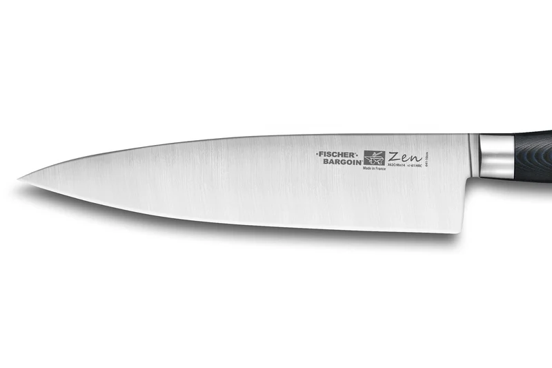 Couteau de chef 20cm professionnel Fischer ZEN extrême dureté