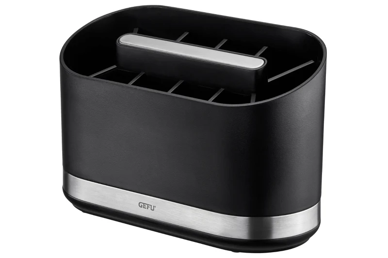 Porte-ustensiles Gefu Smartline 10 compartiments inox/ABS