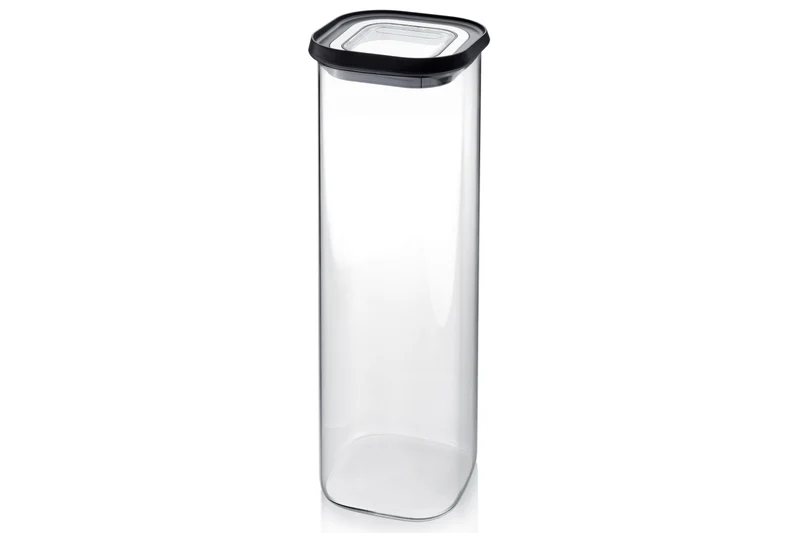 Boîte de conservation Gefu Pantry en verre borosilicate 2500ml + 3 étiquettes autocollantes