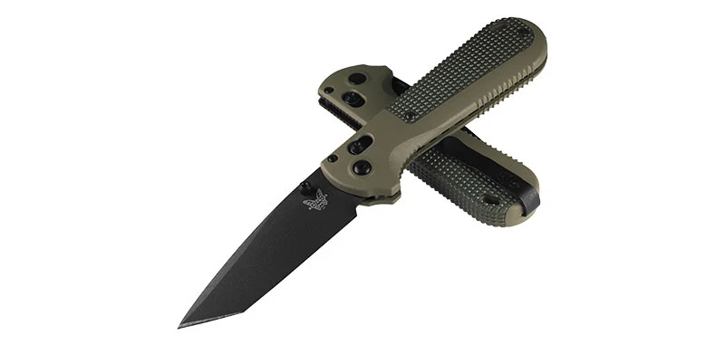 Couteau Pliant Benchmade Redoubt Noir et vert