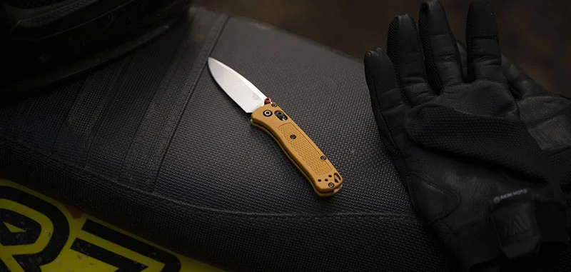 Couteau Pliant Mini Bugout Jaune Benchmade