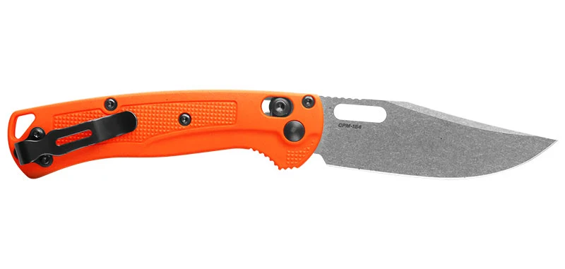 Couteau de Poche Mini Taggedout Orange Benchmade