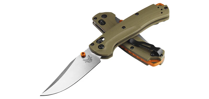 Couteau de Poche Vert Mini Taggedout Benchmade