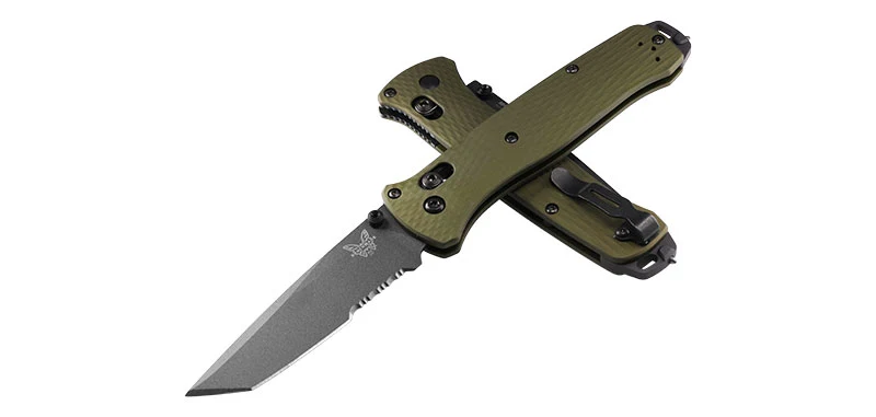 Couteau de Poche Bailout Olive Benchmade