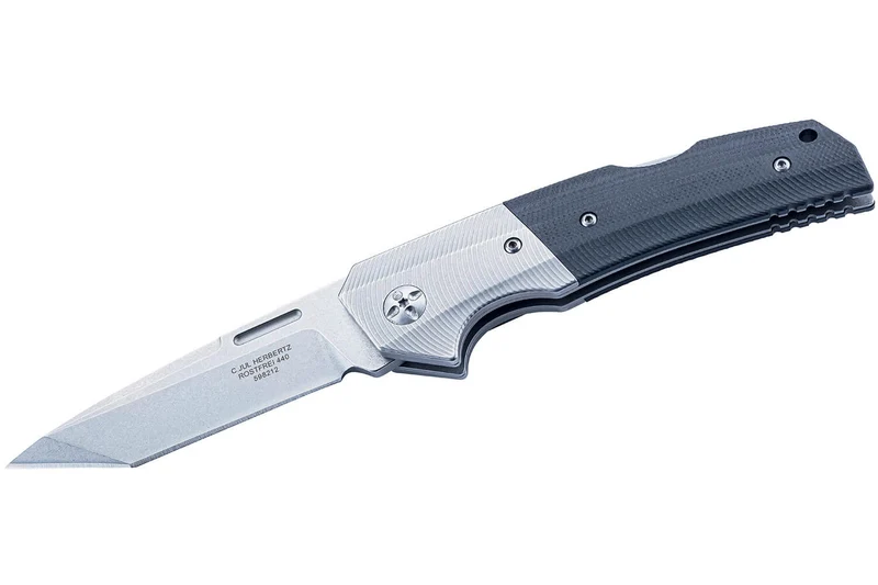 Couteau pliant Herbertz 598212 lame tanto manche antidérapant G10 11,7cm