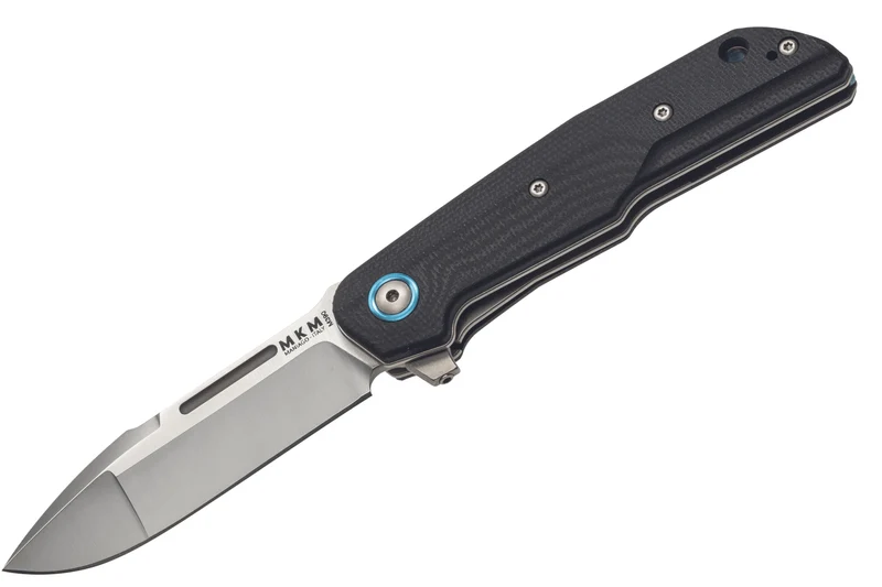 Couteau pliant MKM Clap By LionSteel MK.LS01GBK manche en G10 noir 11cm + étui