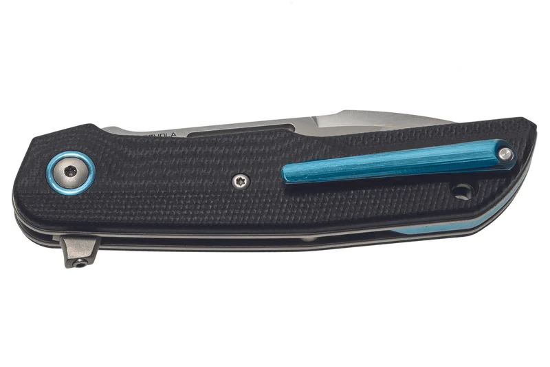 Couteau pliant MKM Clap By LionSteel MK.LS01GBK manche en G10 noir 11cm + étui