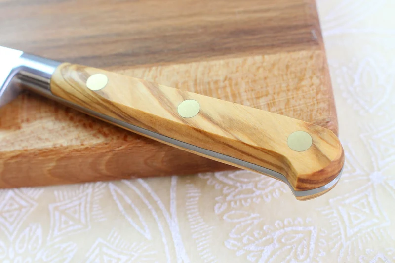 Couteau d'office Sabatier Éléphant Idéal Forgé 10cm manche en olivier