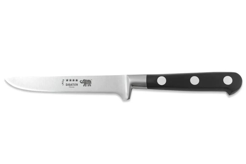 Couteau à désosser Sabatier Éléphant Idéal Forgé 13cm manche nylon noir