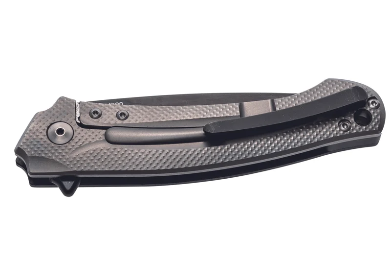 Couteau pliant MKM Arvenis By FOX Knives MK.FX01MCT manche en fibres de carbone/titanium 12cm + étui