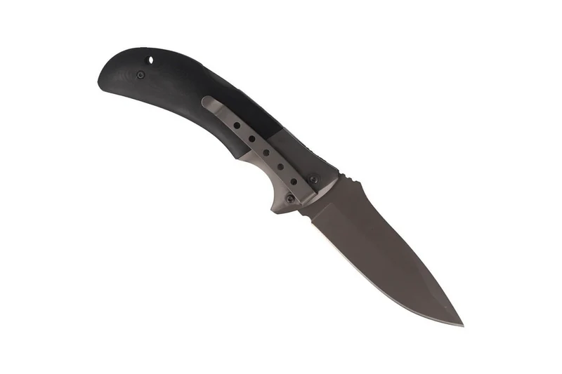 Couteau pliant Herbertz 588112 manche G10 mitre en titane 11,5cm