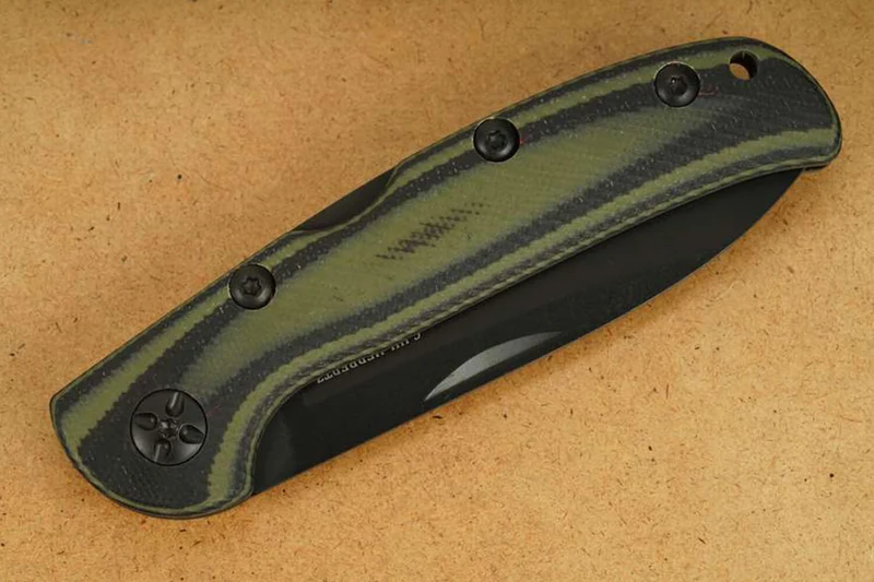 Couteau pliant Herbertz 598711 manche ergonomique G10 bicolore 10,5cm