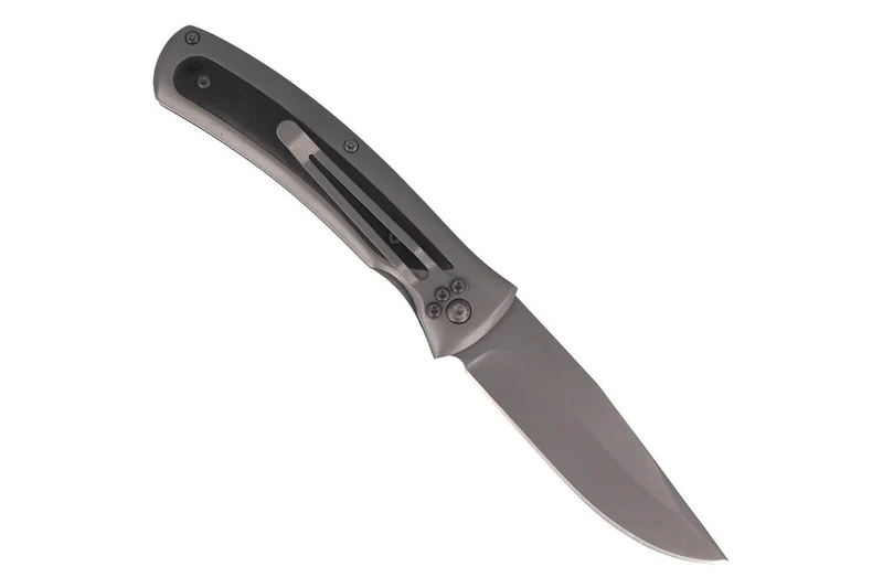 Couteau pliant Herbertz 566212 manche acier inox / bois de santal 11,5cm