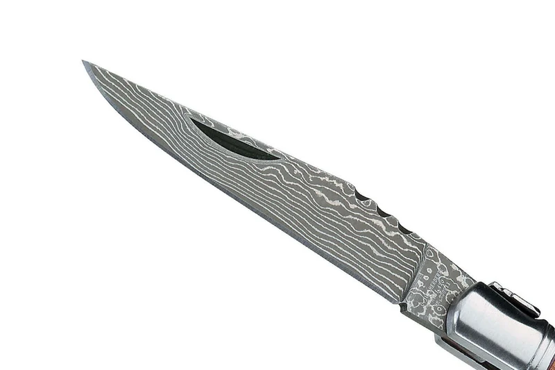 Couteau pliant Laguiole Herbertz 239211 lame damassée manche bois de cognassier 10,6cm