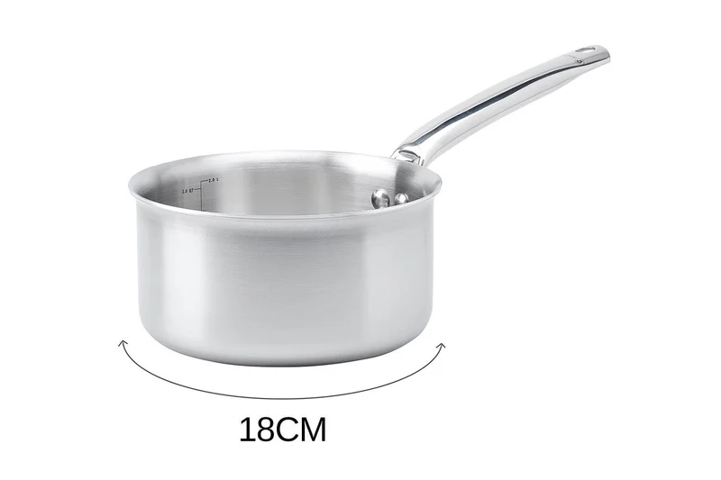 Casserole De Buyer Alchimy en inox 18/10 multicouches 3 plis