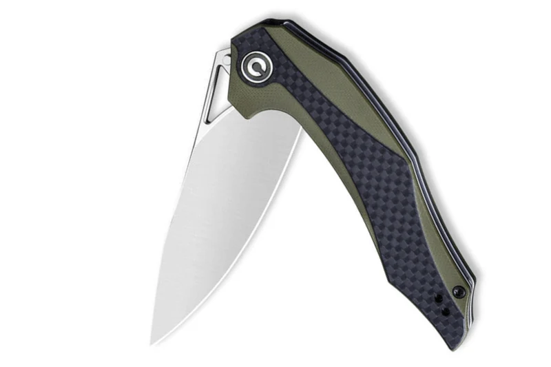 Couteau pliant CIVIVI Plethiros en G10/fibre de carbone 11,2cm