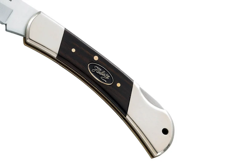 Couteau pliant Herbertz 20781 manche bois d'ébène et double mitre