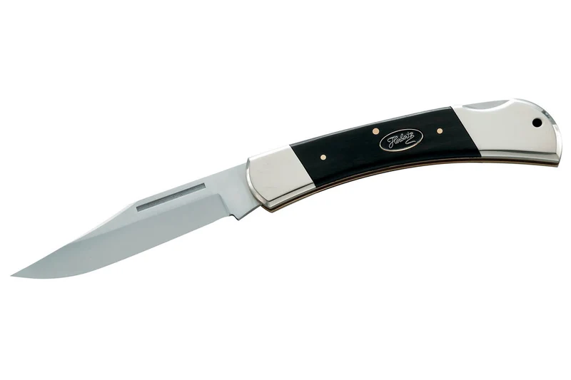 Couteau pliant Herbertz 20781 manche bois d'ébène et double mitre