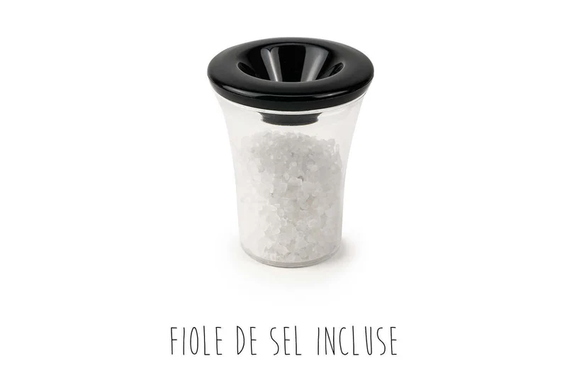 Moulin à sel électrique Peugeot Elis Sense U'Select 20cm en inox avec éclairage
