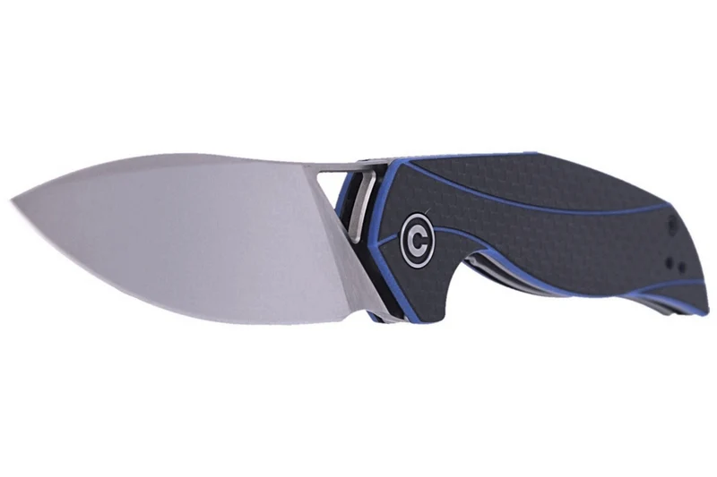 Couteau pliant CIVIVI Anthropos C903B manche en G10/fibre de carbone bleu et noir 10,6cm