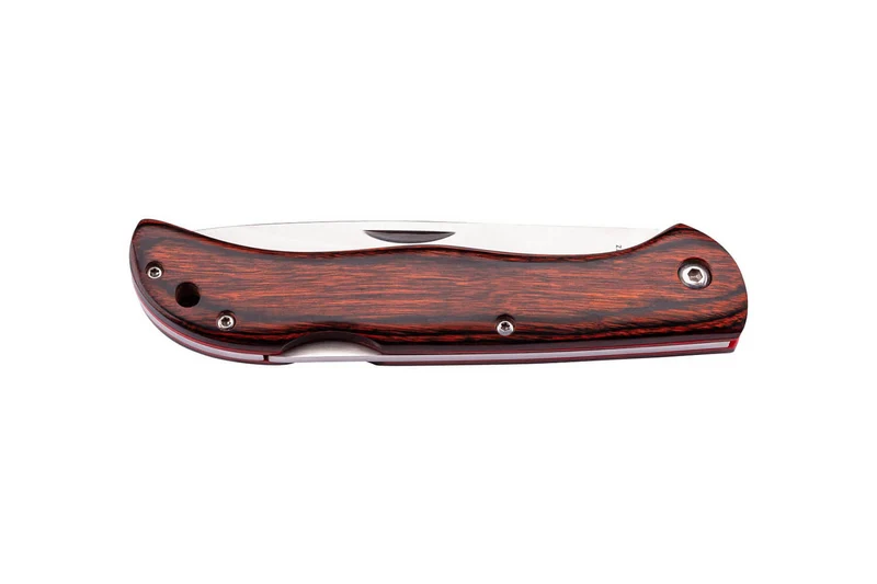 Couteau pliant Herbertz 56381 manche pakkawood rouge