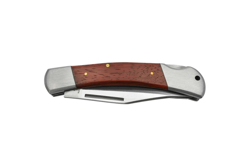 Couteau pliant multifonction Herbertz 214313 manche pakkawood marron 8cm