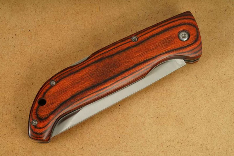 Couteau pliant Herbertz 598012 manche pakkawood 12cm