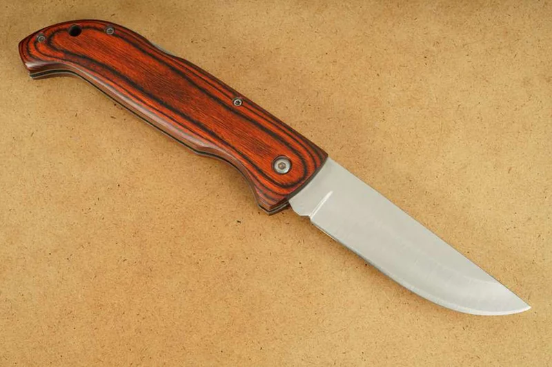 Couteau pliant Herbertz 598012 manche pakkawood 12cm