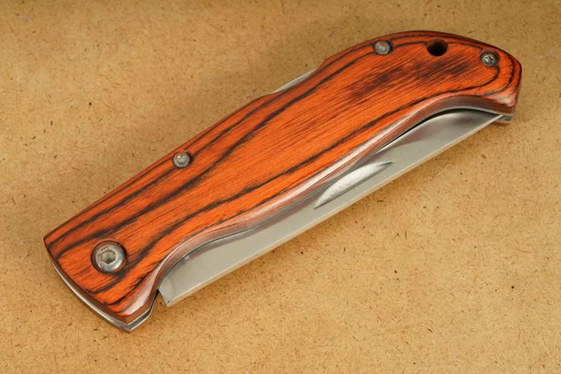 Couteau pliant Herbertz 598010 manche pakkawood 10,2cm