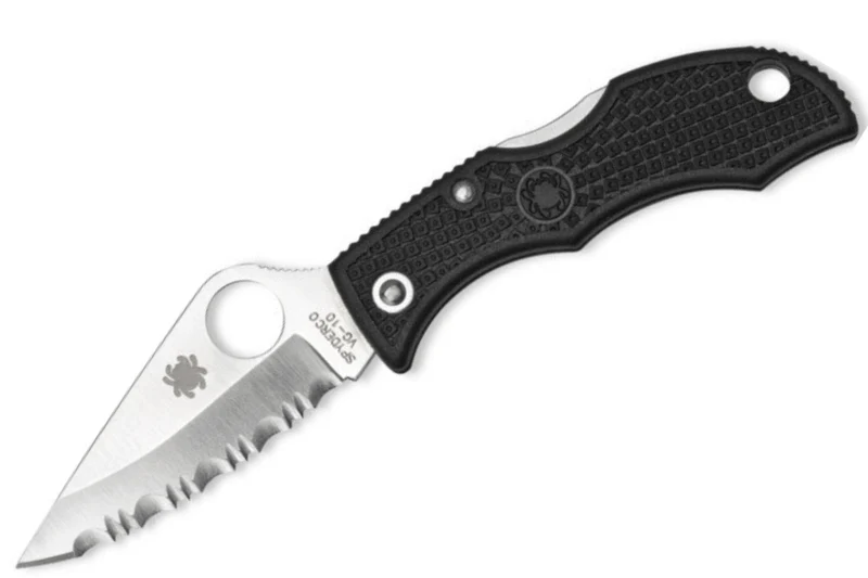 Couteau pliant Spyderco Ladybug 3 LBKS3 manche en nylon/fibre de verre 6,2cm