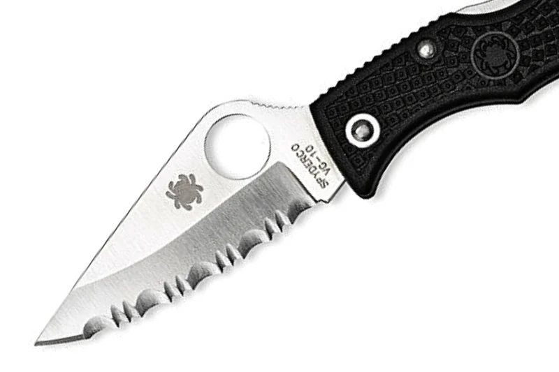 Couteau pliant Spyderco Ladybug 3 LBKS3 manche en nylon/fibre de verre 6,2cm