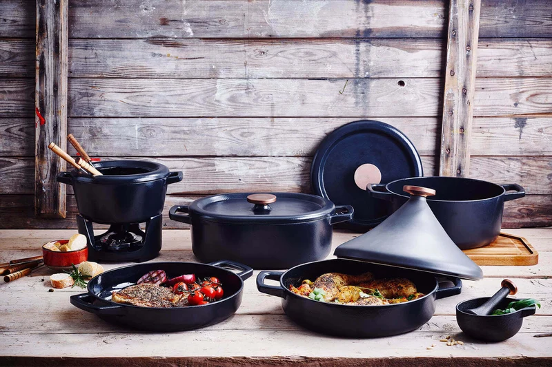 Plat à tajine Beka Nori en fonte émaillée 28cm