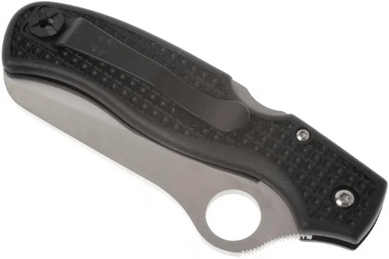 Couteau pliant Spyderco Atlantic Salt C89SBK manche en nylon/fibre de verre noir 11,7cm