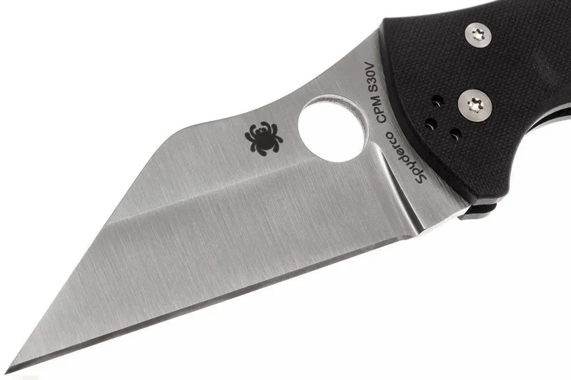 Couteau pliant Spyderco Yojimbo 2 C85GP2 Wharncliffe manche G10 noir 11,4cm