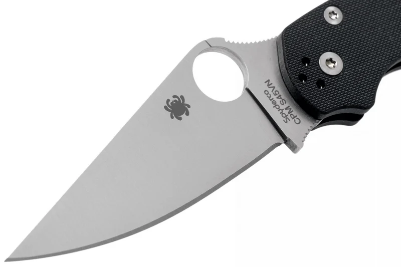 Couteau pliant Spyderco Paramilitary 2 C81GP2 manche en G10 noir 12,2cm