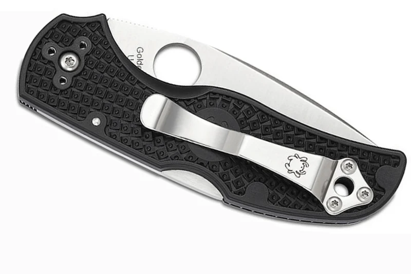 Couteau pliant Spyderco Native 5 C41PBK5 manche en nylon/fibre de verre noir 10,2cm