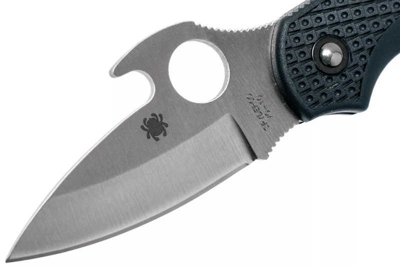 Couteau pliant Spyderco DragonFly 2 C28PGYW2 manche en nylon/fibre de verre 8,5cm