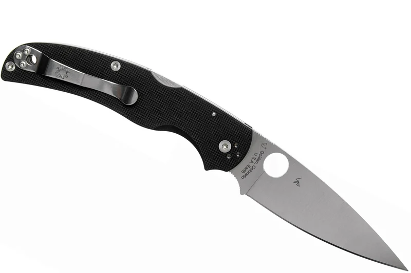 Couteau pliant Spyderco Native Chief C244GP manche en G10 noir 12,9cm
